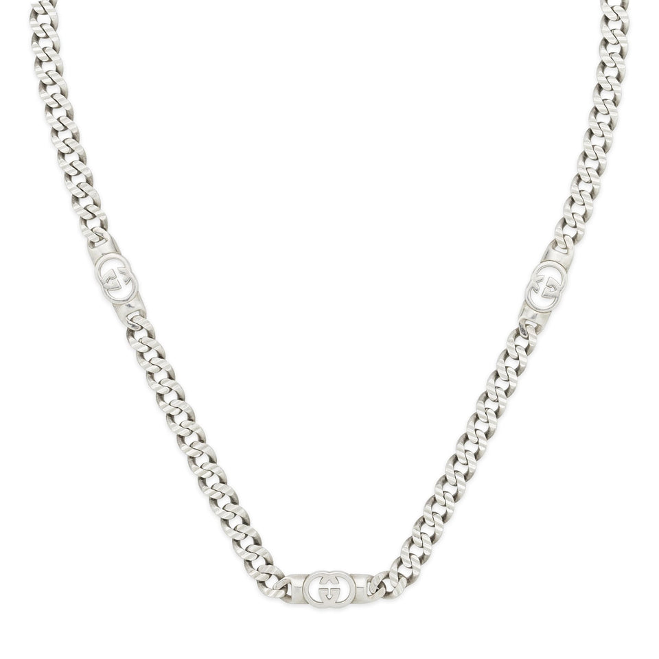 Gucci Interlocking G 45-50 cm Chunky Curb Chain