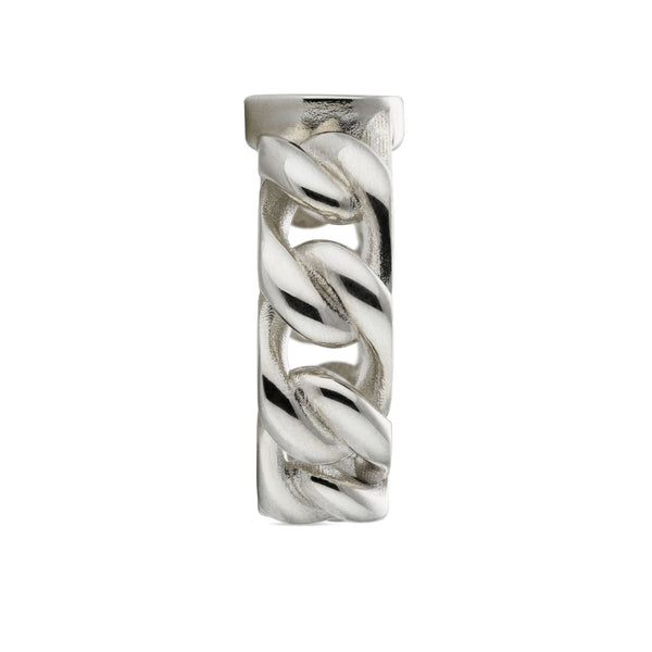Gucci Interlocking G 7mm Silver Chain Ring
