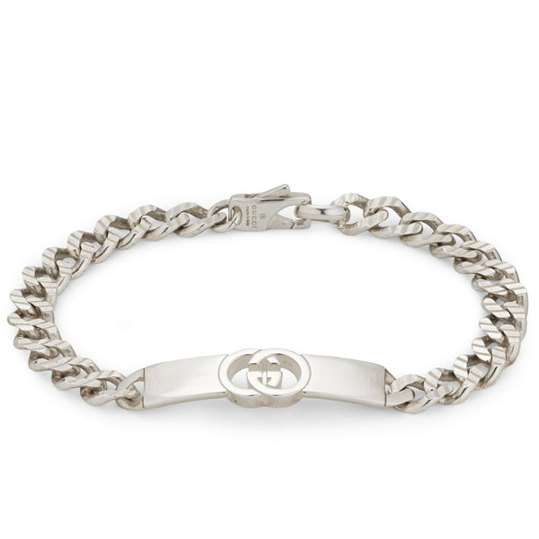 Gucci Interlocking G Chunky Bar Bracelet