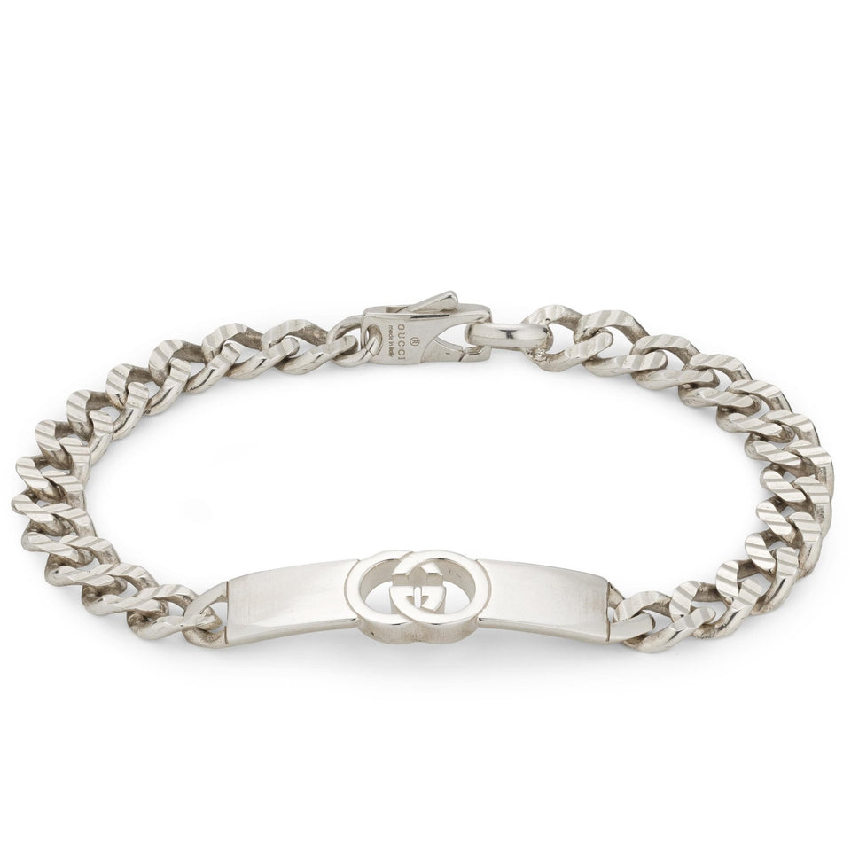 Gucci Interlocking G Chunky Bar Bracelet