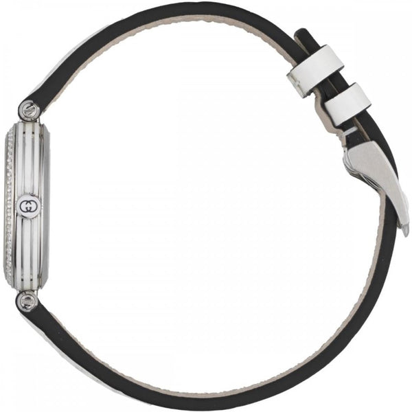 Gucci Ladies 24mm Model 2000 Diamond Set White Watch