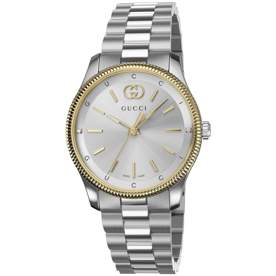 Gucci Ladies' 29mm G-Timeless Silver Dial Watch