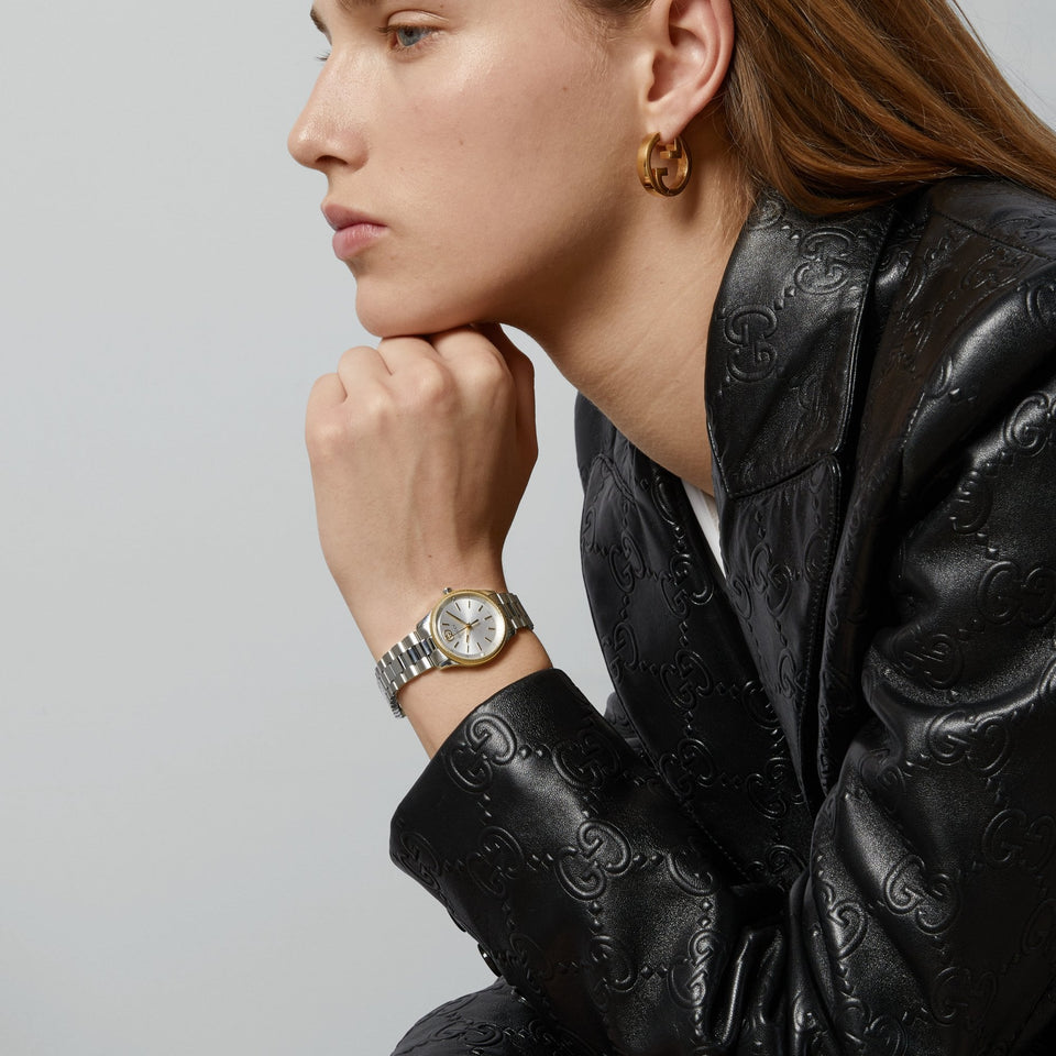 Gucci Ladies' 29mm G-Timeless Silver Dial Watch