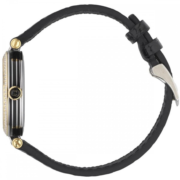 Gucci Ladies 30mm Model 2000 Diamond Set Black Watch
