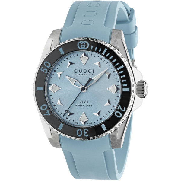 Gucci Ladies Dive Automatic 36mm Blue Watch