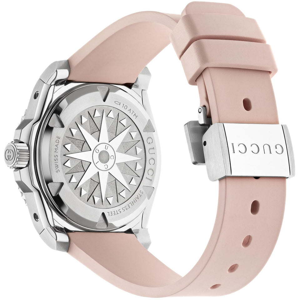 Gucci Ladies Dive Automatic 36mm Pink Watch