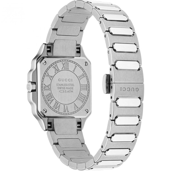 Gucci Ladies G-Flat Pink Dial Watch