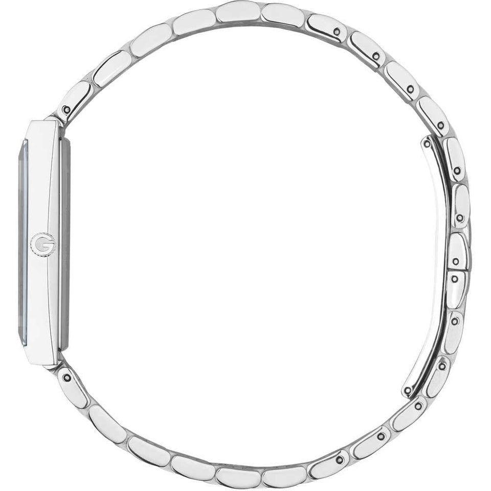 Gucci Ladies G-Frame 14mm Diamond Set Black Dial Bracelet Watch