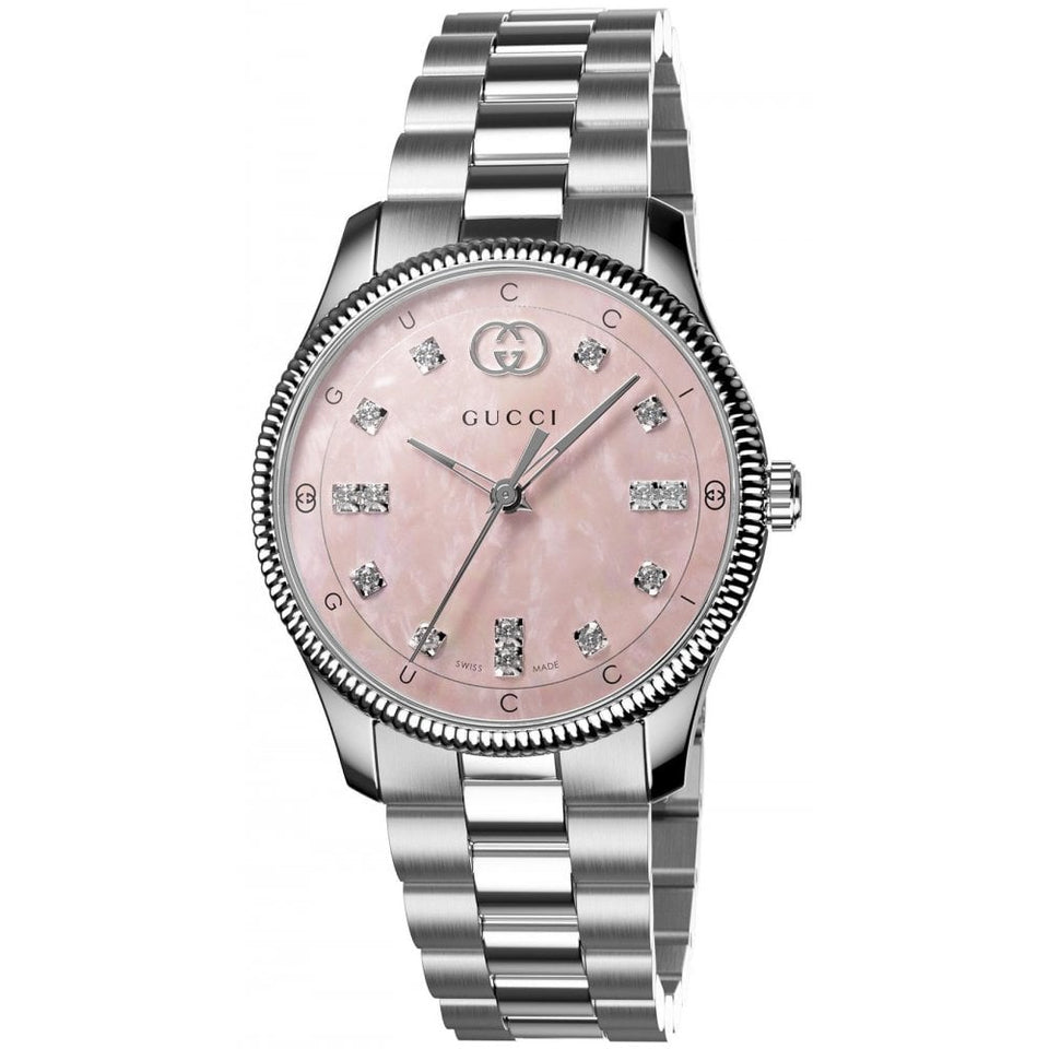 Gucci Ladies' G-Timeless 29mm Pink Dial Watch