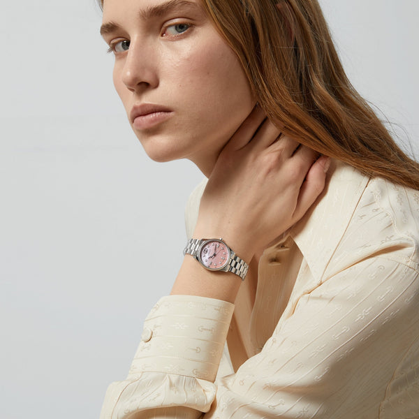 Gucci Ladies' G-Timeless 29mm Pink Dial Watch