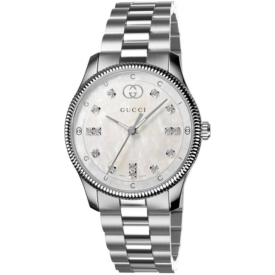 Gucci Ladies' G-Timeless 29mm White Dial Watch