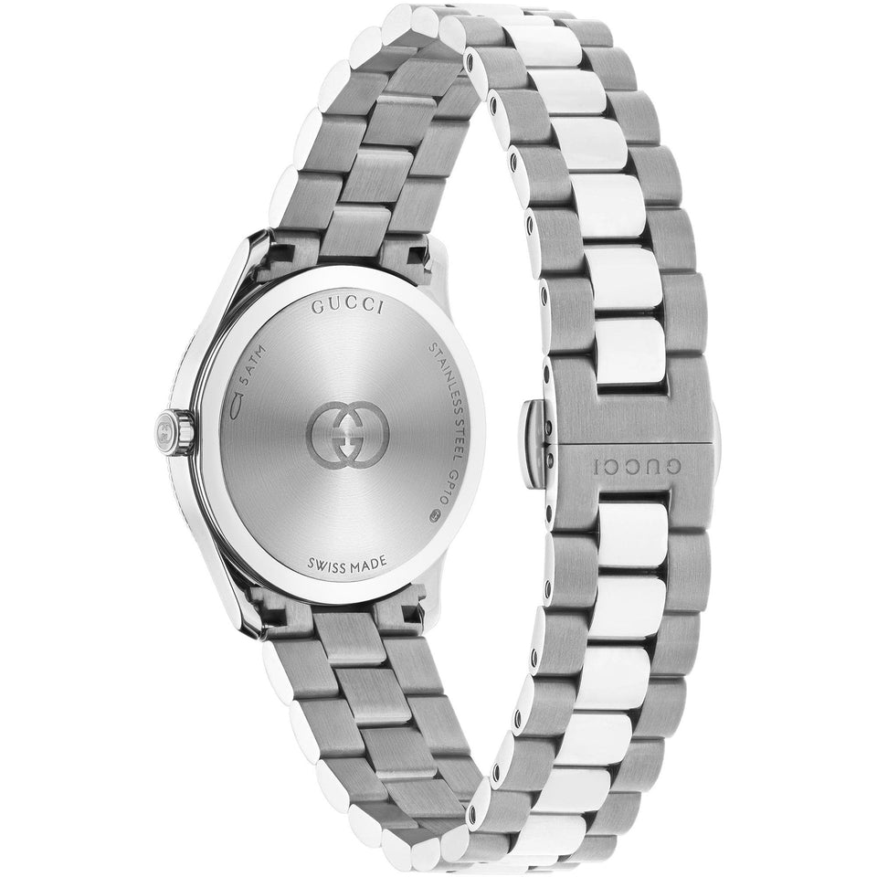 Gucci Ladies G-Timeless Burgundy Dial 29mm Watch