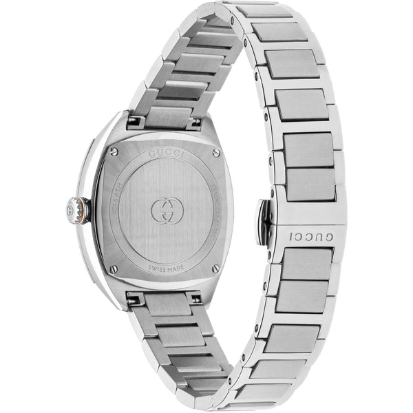 Gucci Ladies Interlocking Diamond Set 29mm Quartz Watch