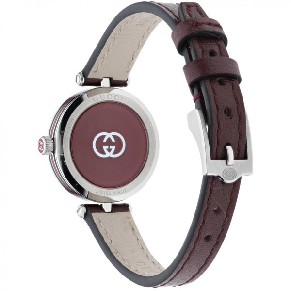 Gucci Ladies Model 2000 Red Strap Watch