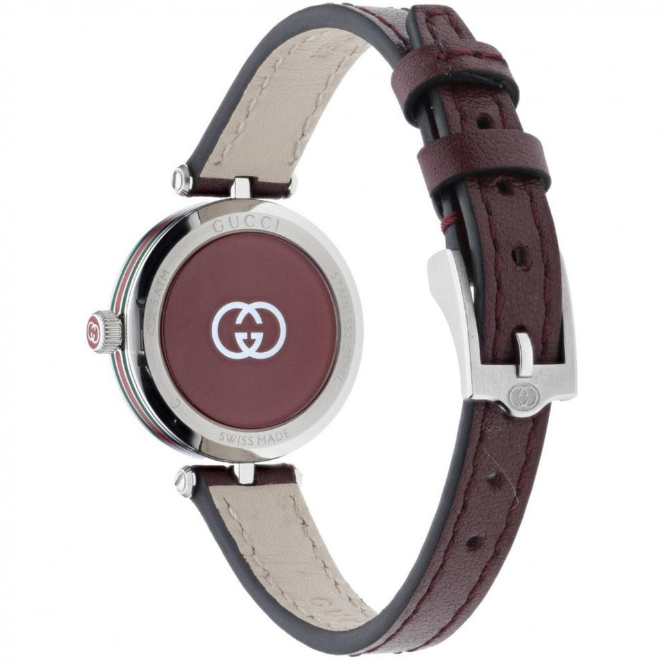Gucci Ladies Model 2000 Red Strap Watch