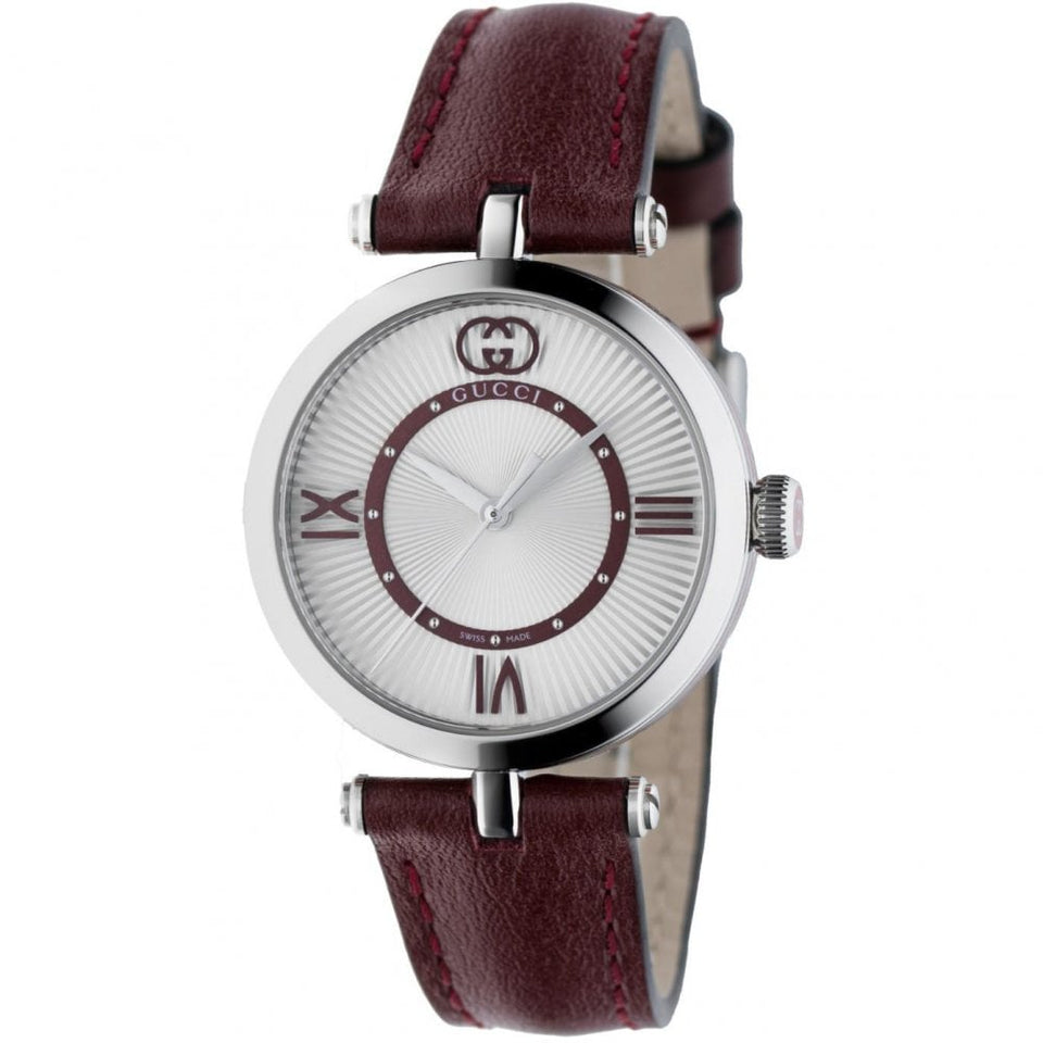 Gucci Ladies Model 2000 Red Strap Watch