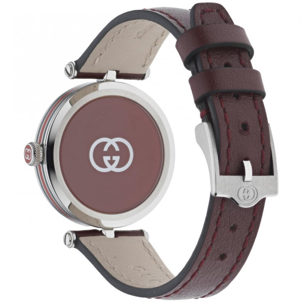 Gucci Ladies Model 2000 Red Strap Watch