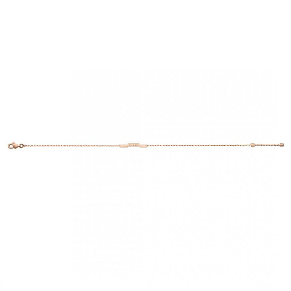 Gucci Link to Love 18ct Rose Gold Bar Bracelet