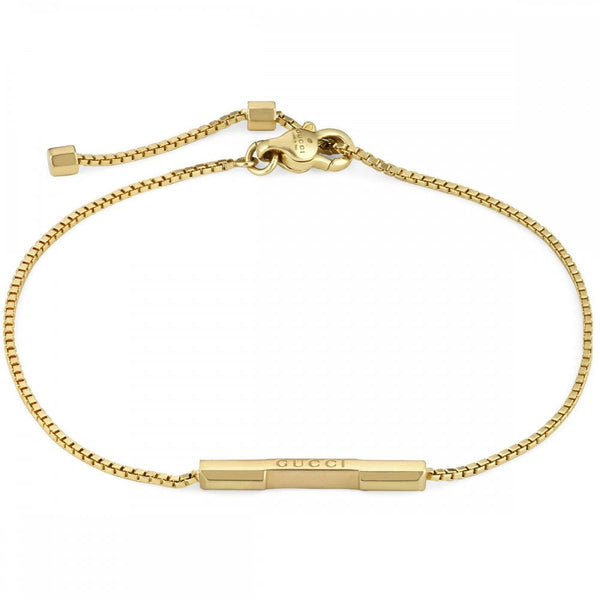 Gucci Link to Love 18ct Yellow Gold Bar Bracelet