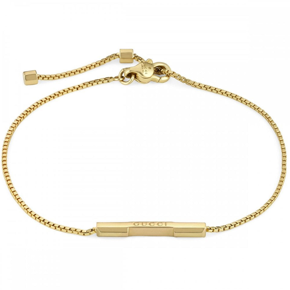 Gucci Link to Love 18ct Yellow Gold Bar Bracelet