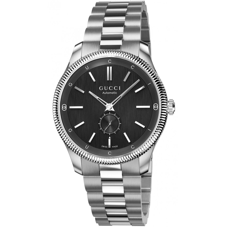 Gucci Men's 40mm Black Dial G-timeless Watch
