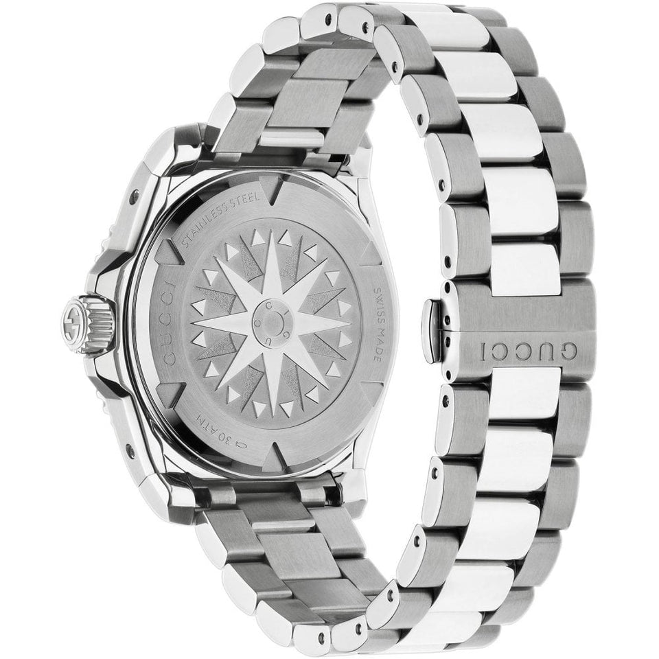 Gucci Men's Dive Stainless Steel 40mm Green Dial Watch