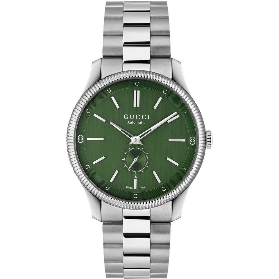 Gucci Mens G-Timeless Green Dial 40mm Automatic Watch
