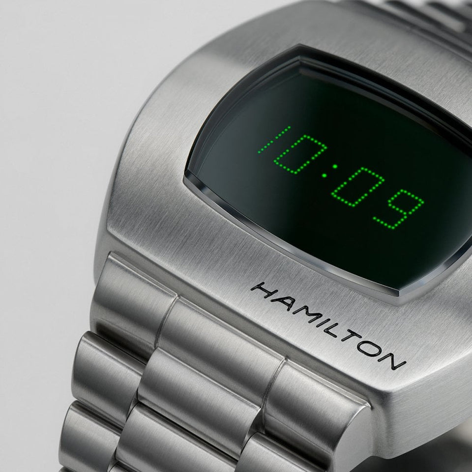 Hamilton American Classic PSR Green Digital Quartz Watch