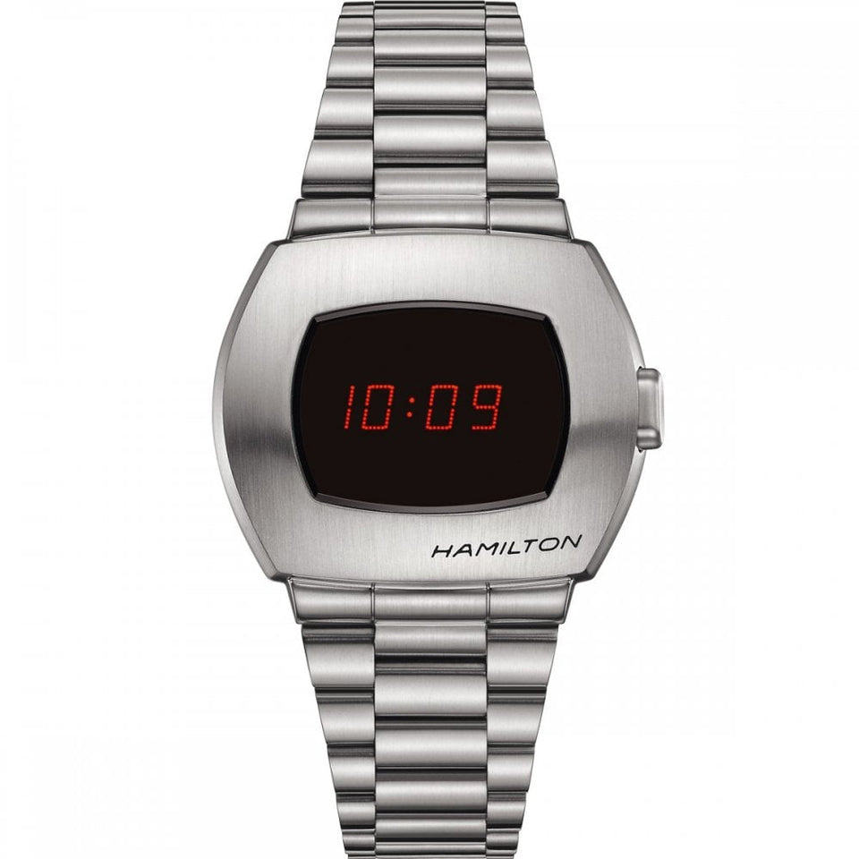 Hamilton American Classic PSR Red Digital Quartz Watch