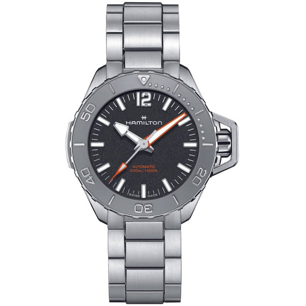 Hamilton EX DISPLAY - Men's KHAKI NAVY FROGMAN Automatic 41mm Watch