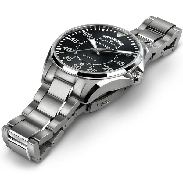 Hamilton Gent's Khaki Aviation Pilot Day-Date Auto Watch