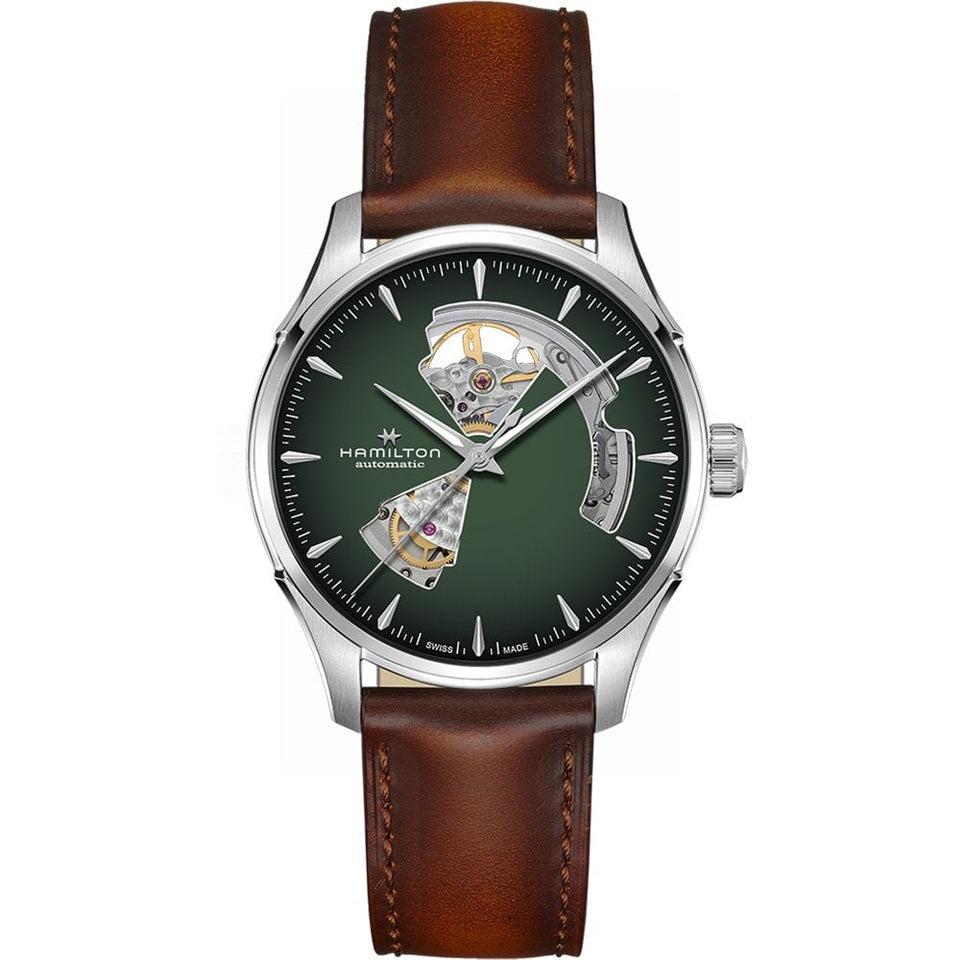 Hamilton Jazzmaster Open Heart 40mm Green Dial Automatic Watch