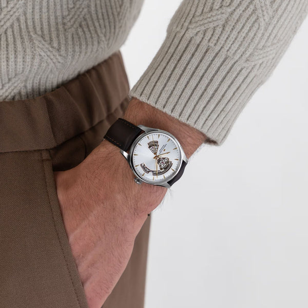 Hamilton Jazzmaster Open Heart 40mm Silver Dial Automatic Watch