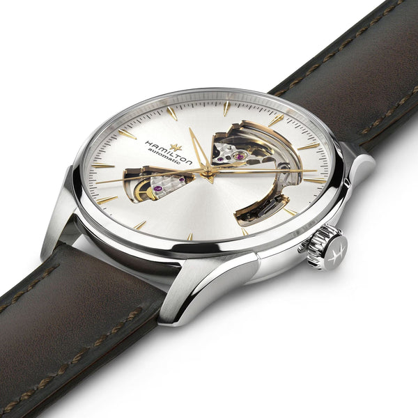 Hamilton Jazzmaster Open Heart 40mm Silver Dial Automatic Watch