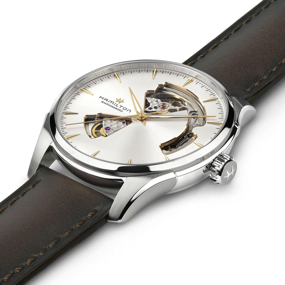 Hamilton Jazzmaster Open Heart 40mm Silver Dial Automatic Watch