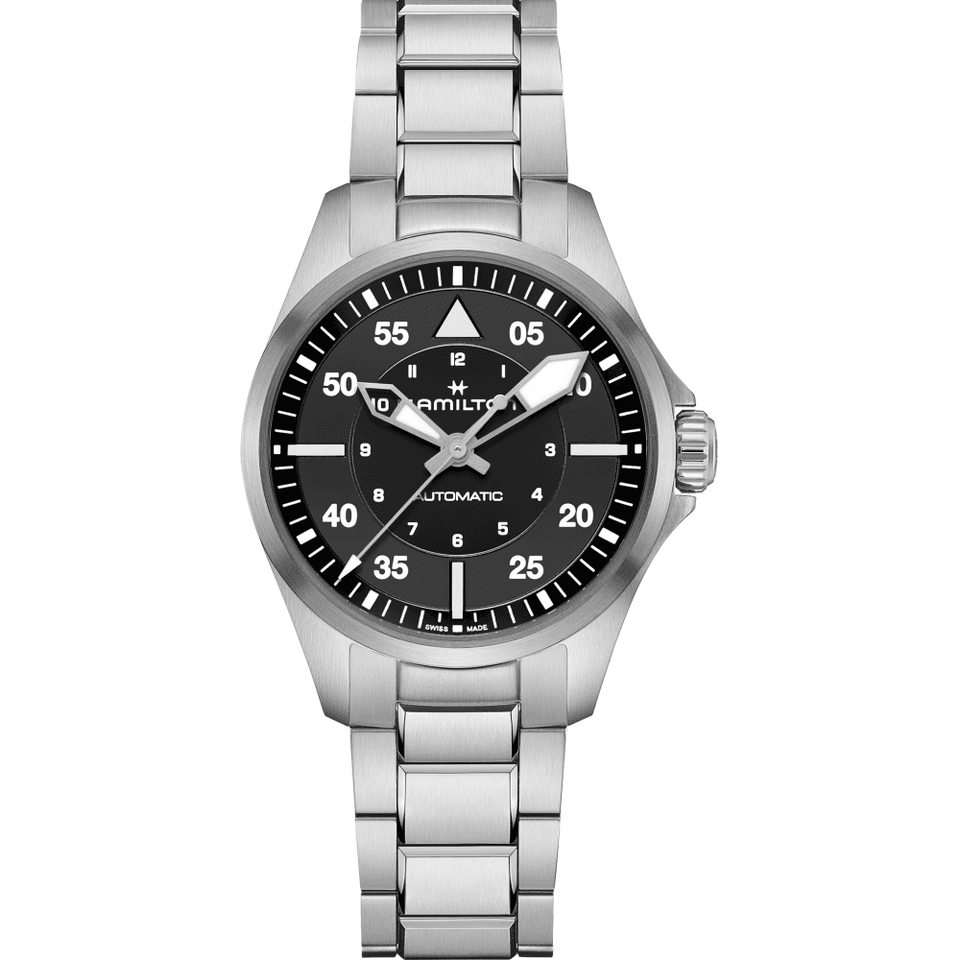 Hamilton Khaki Aviation Pilot Auto Black Dial Automatic Watch