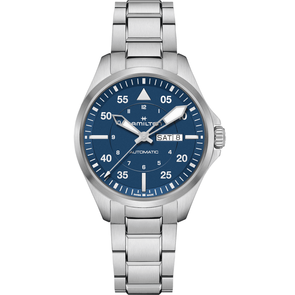 Hamilton Khaki Aviation Pilot Day/Date Auto Blue Dial Automatic Watch