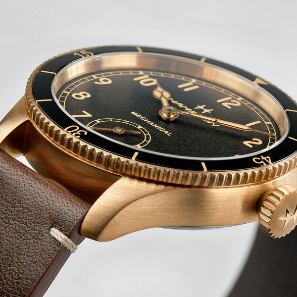 Hamilton Khaki Aviation Pilot Pioneer Small Seconds 43mm Mechanical Bronze Watch