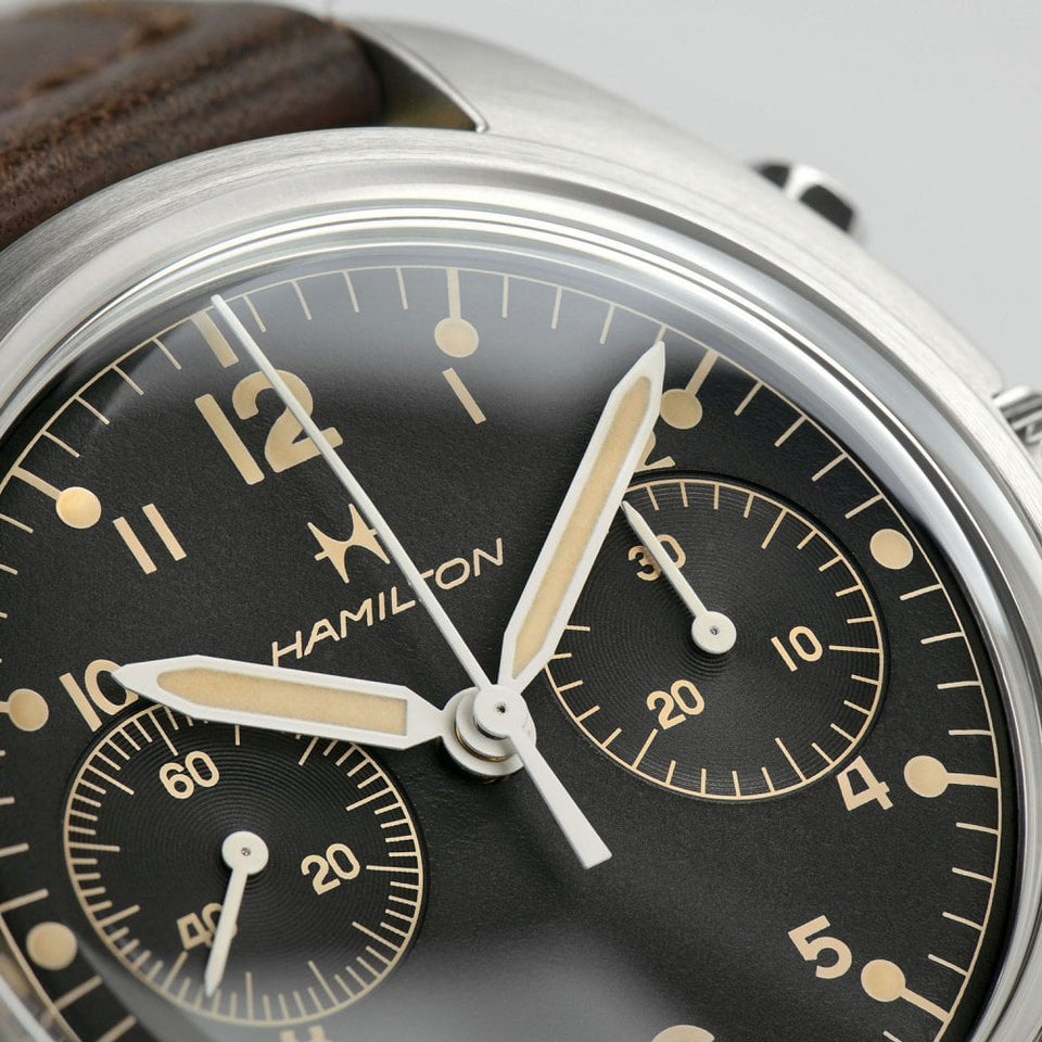 Hamilton Khaki Aviation Pioneer 40mm Mechanical Chrono Watch