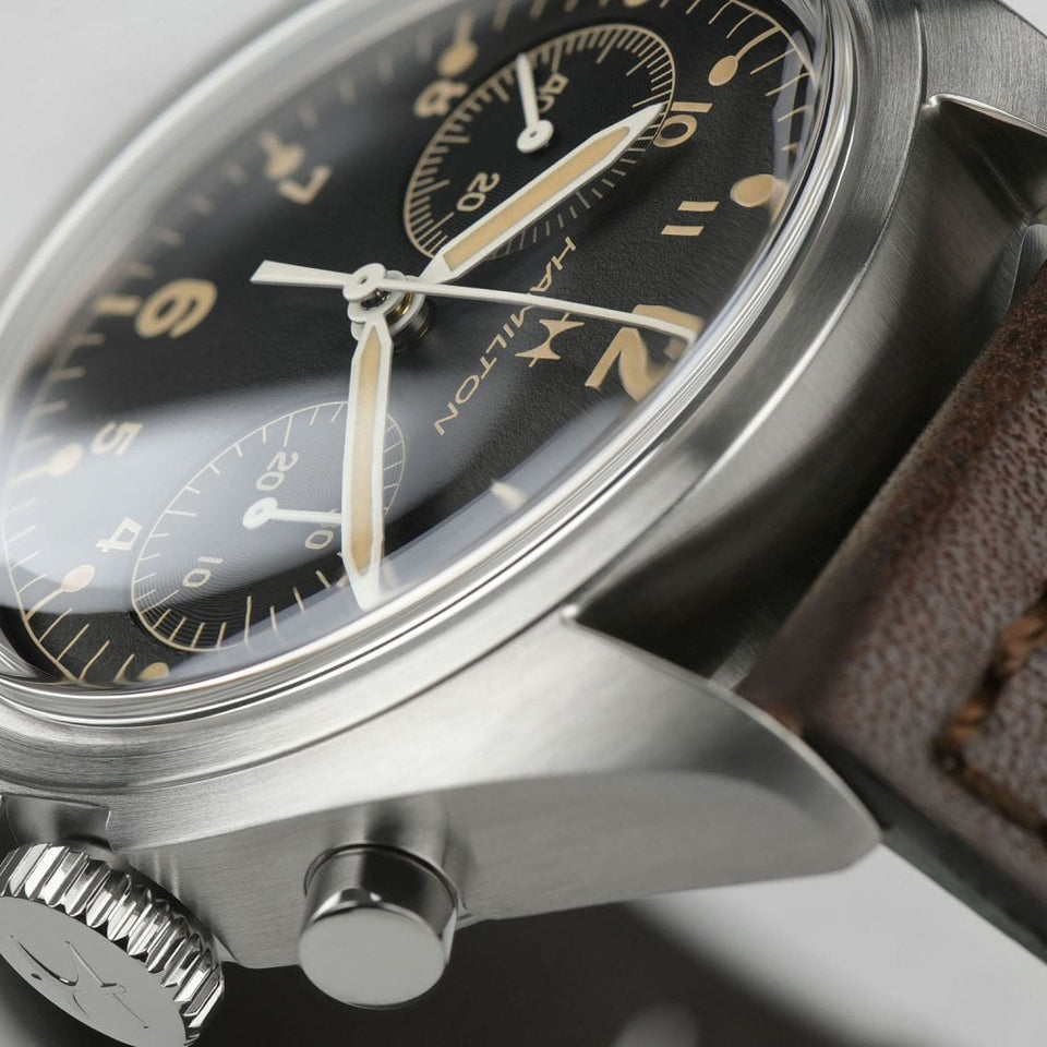 Hamilton Khaki Aviation Pioneer 40mm Mechanical Chrono Watch