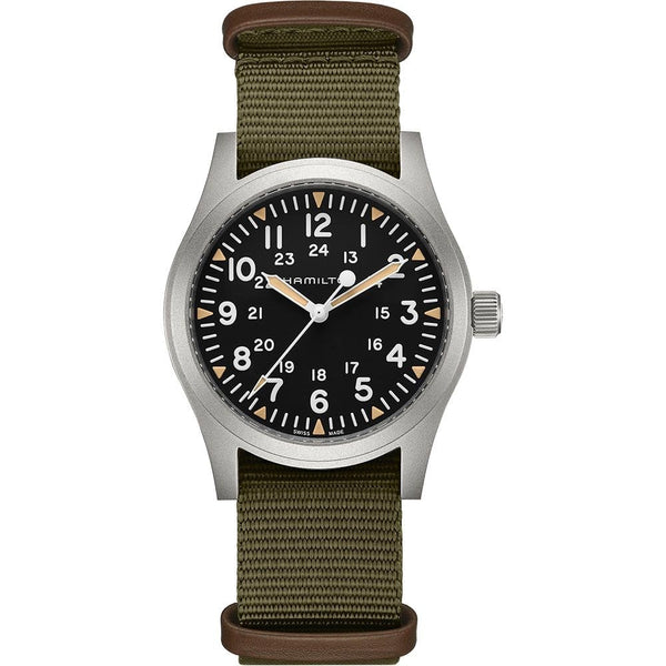 Hamilton Khaki Field Mechanical NATO 42mm Men's Watch