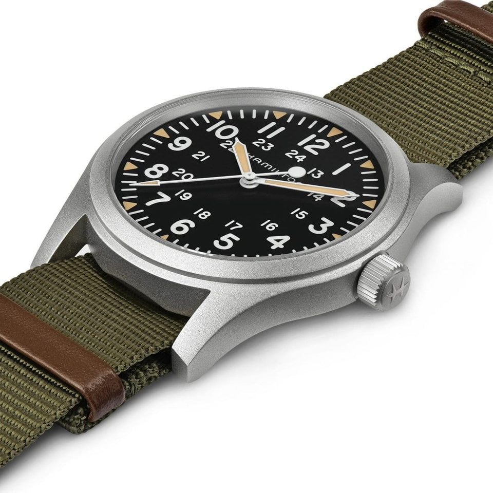 Hamilton Khaki Field Mechanical NATO 42mm Men's Watch