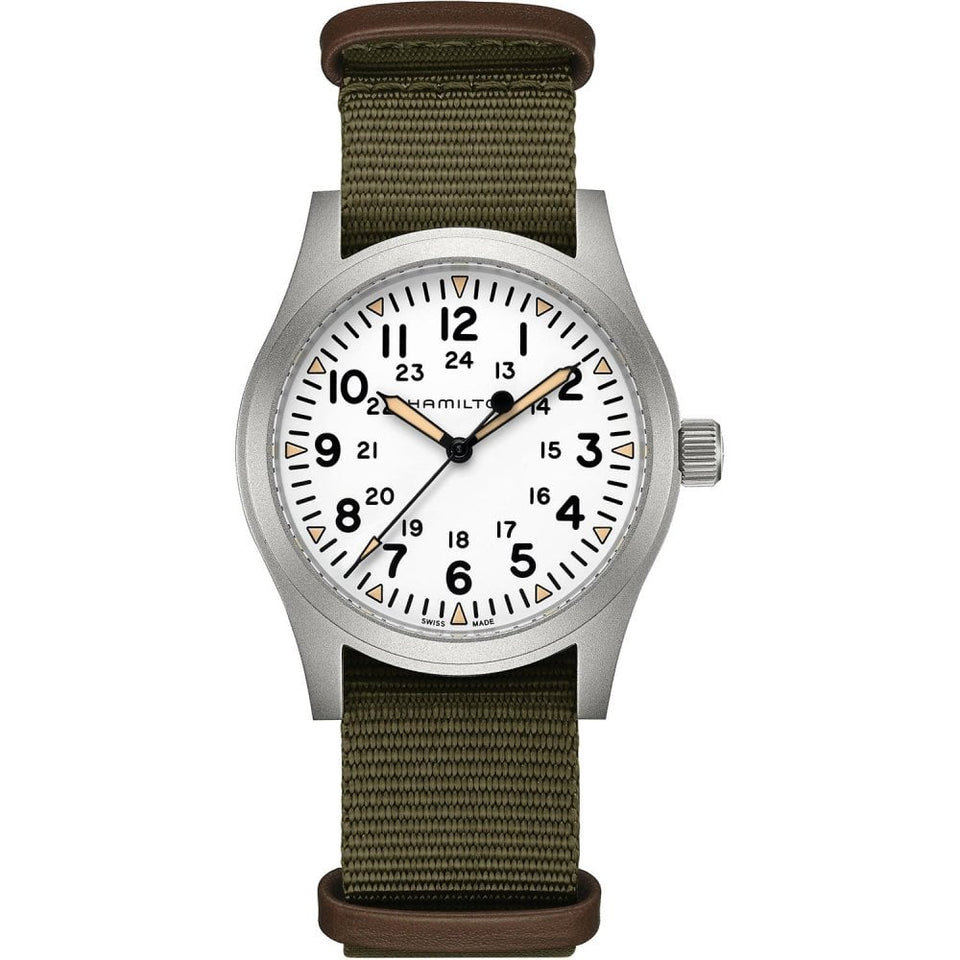 Hamilton Khaki Field Mechanical NATO Men's 42mm Watch
