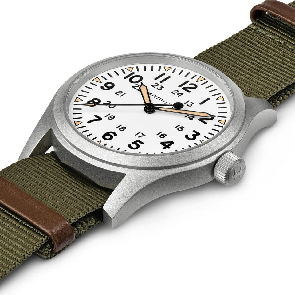 Hamilton Khaki Field Mechanical NATO Men's 42mm Watch