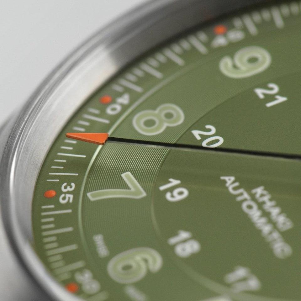 Hamilton Khaki Field Titanium 38mm Automatic Green Dial Watch