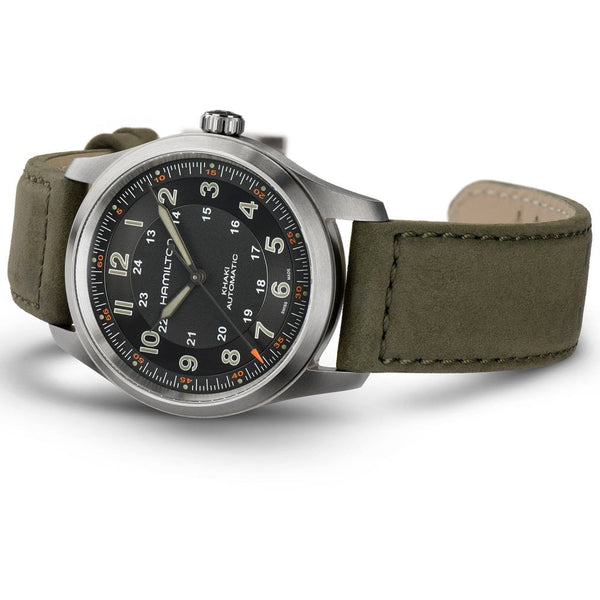 Hamilton Khaki Field Titanium 38mm Automatic Men's Black Watch
