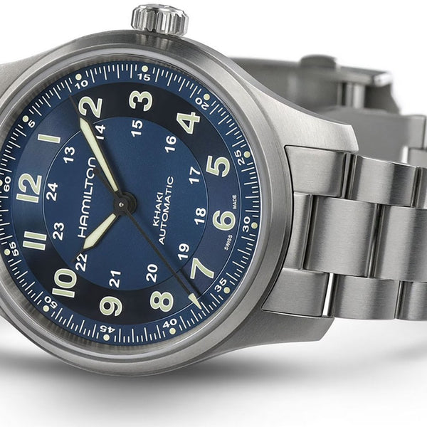 Hamilton Khaki Field Titanium Automatic 38mm Men's Watch