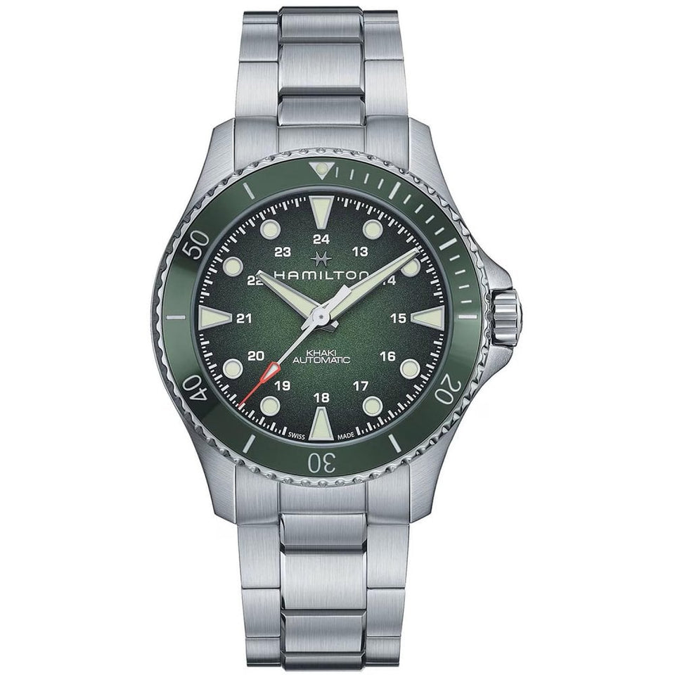 Hamilton Khaki Navy Scuba 43mm Automatic Watch | Green Dial