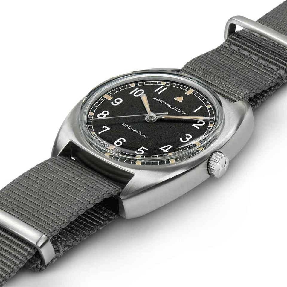 Hamilton Khaki Pilot Pioneer RAF 33mm Green Mechanical Watch