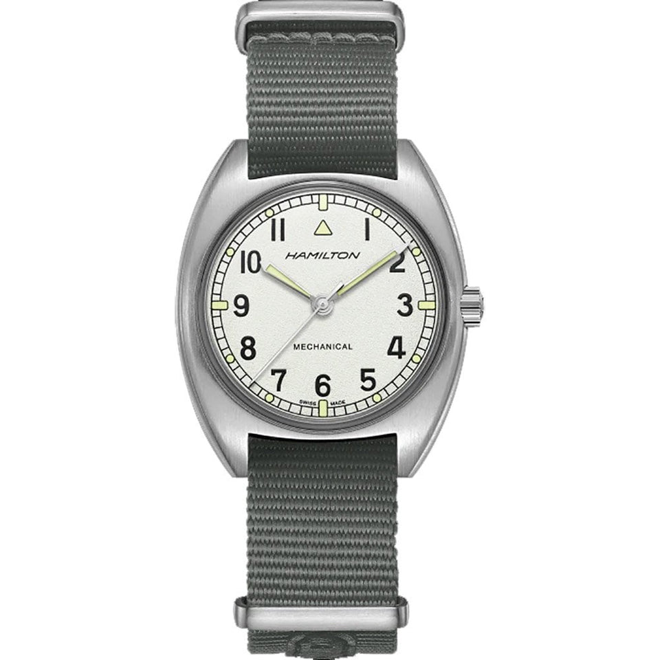 Hamilton Khaki Pilot Pioneer RAF 33mm Grey Mechanical Watch